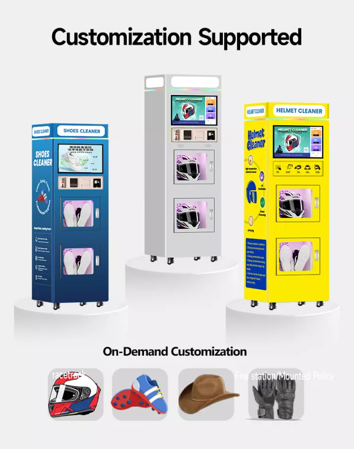 helmet cleaning machine factory support OEM ODM